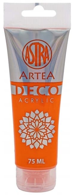 Deco Akrylmaling 75ml Orange Astra Artea