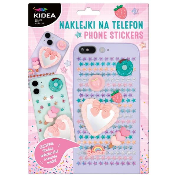 Søde Kidea telefonklistermærker