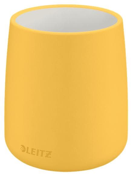 Leitz Cozy keraaminen kynäteline - lämmin keltainen