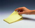 Miniatyrbild 4 av 5: Post-it 662 klisterlappar 102 mm x 152 mm fyrkantiga gula