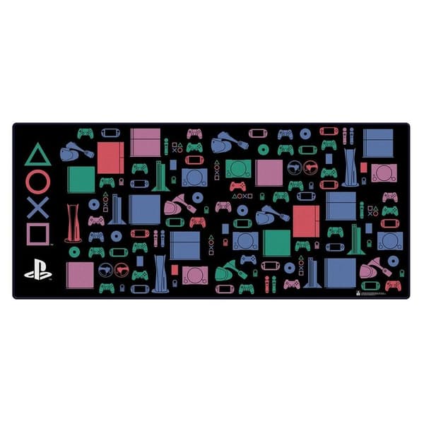PlayStation gaming desk mat
