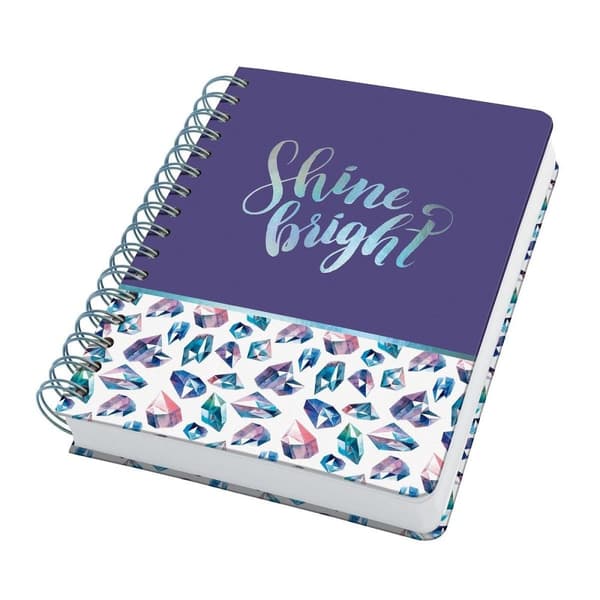 Sigel Jolie JN617 Notebook A5 120 ark blå - grön - rosa - lila - vit (JN617)