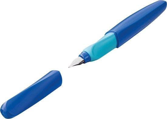 Pelikan Fp Twist P457 Deep Blue F +1 GTP i æske - Blå - Kuglespids - Rustfrit stål - Fin - Ambidextrous - Tyskland (814751)
