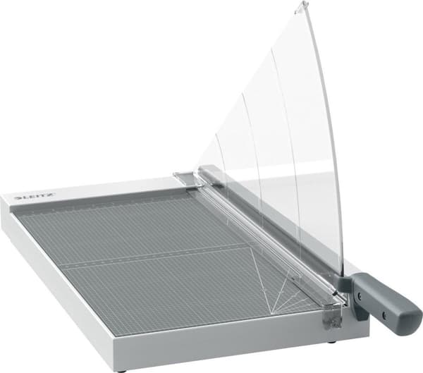 Leitz Precision Skärbord för hemmakontor A3 med bladskydd och ljusteknik för hemmakontor/arbete hemma - Skär upp till 10 A3-ark - Antracit