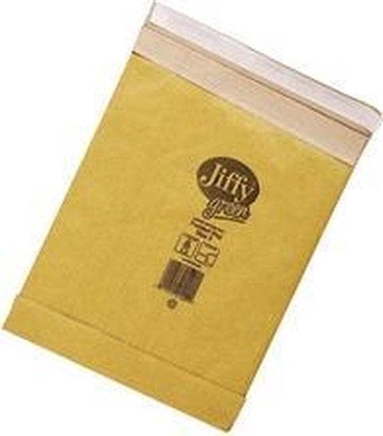 MAILmedia Jiffy papirpolstret mailer, str.: 7 uden vindue, indvendige mål: 350 x 450 mm, 280 g-stk. (Jiffy #7)