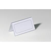 Holdbar 805119 ikke-metallisk navneskilt gennemsigtig PVC (805119)