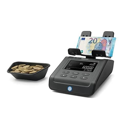 Safescan 6175 mønt- og seddelskala sort (131-0706)