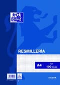 Miniatyrbild 1 av 3: Grafpapper - specifikt Oxford-papper - 100430215 - Förpackning med 100 A4-ark 90 g 4 x4
