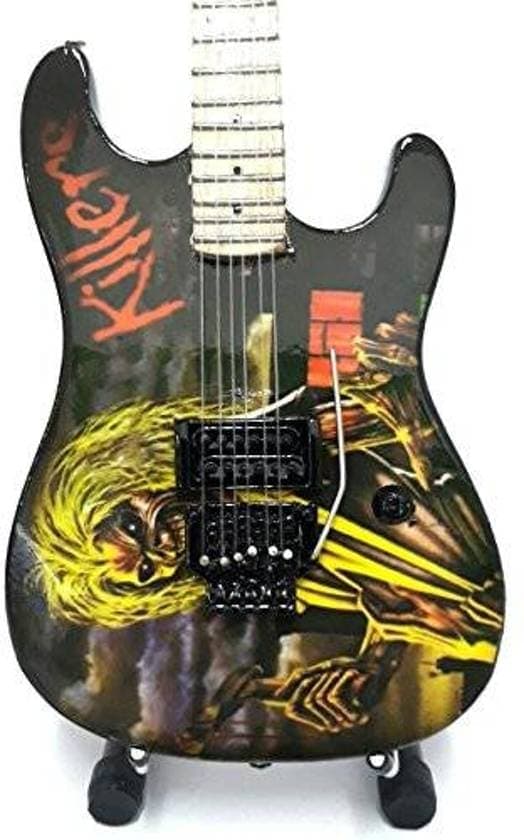 Minigitarr: Iron Maiden - Tribute Fender Stratocaster