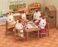 Miniatyrbillede 2 af 3: Matbord och stolar, Sylvanian Families