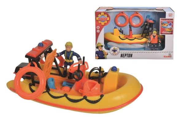 FiremanSam Neptune, Boot incl. Figurine