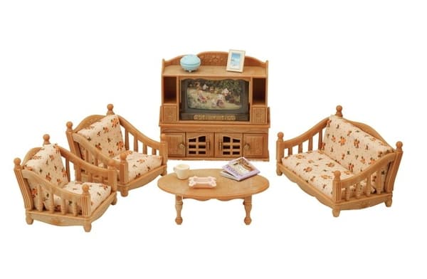 Soffgrupp med TV set, Sylvanian Familie