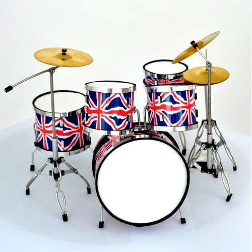 Mini Drum Set: Pearl - 'UK Flag'
