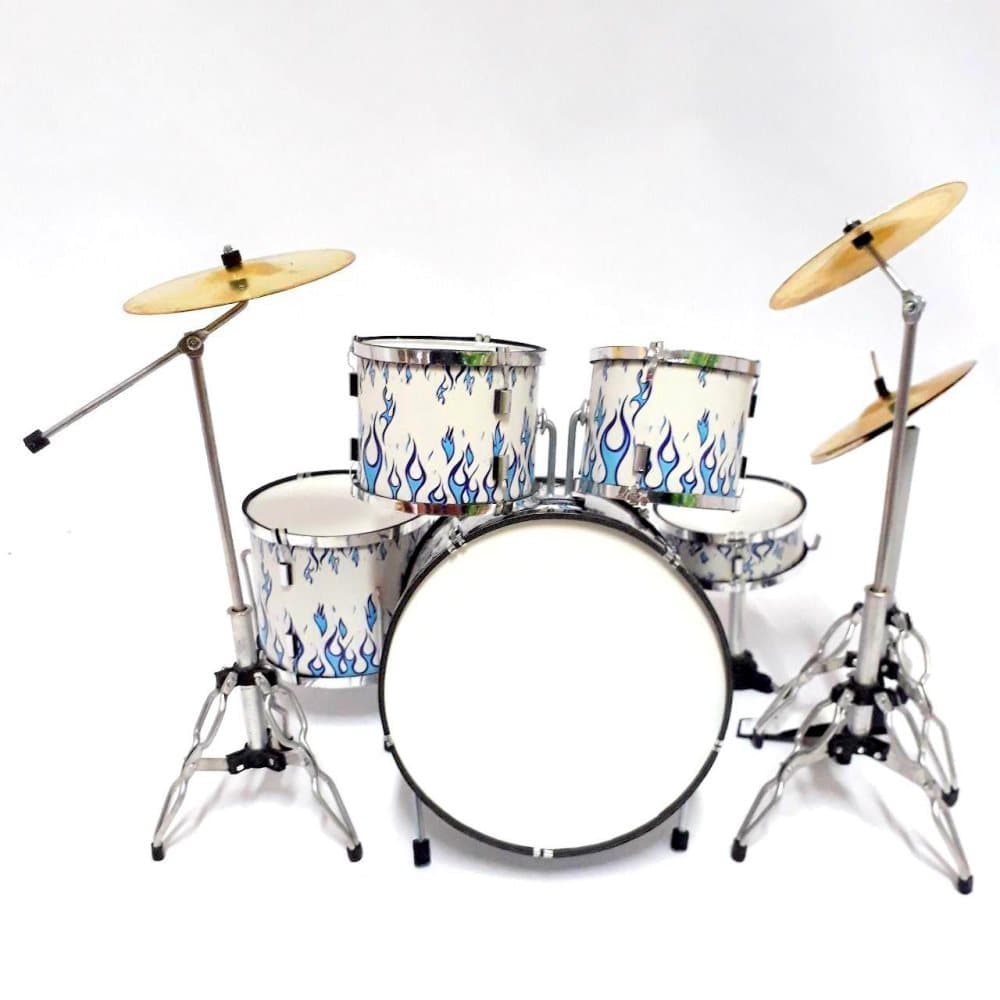 Mini Drum Set: Metallica - 'Blue Flames'