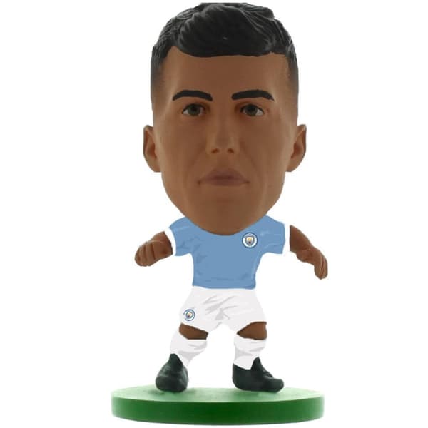 Manchester City FC Rodri SoccerStarz Figurine Sky Blue/White One Size