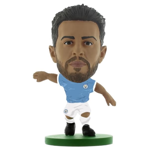 Manchester City FC Bernardo Silva SoccerStarz Figurine Sky Blue/White One Size