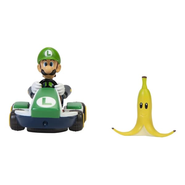Spin Out Mario Kart Luigi, Super Mario