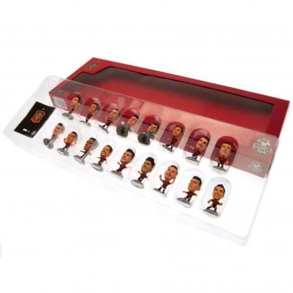 Spain SoccerStarz Team fodboldfigurer sæt (pakke med 17)