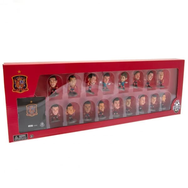 Spain SoccerStarz Team fodboldfigurer sæt (pakke med 17)