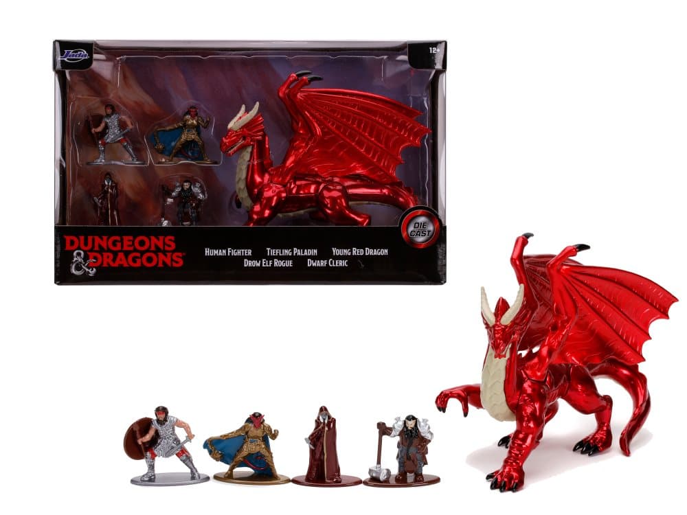 Dungeons&Dragons 5-Pack Deluxe Nanofigs