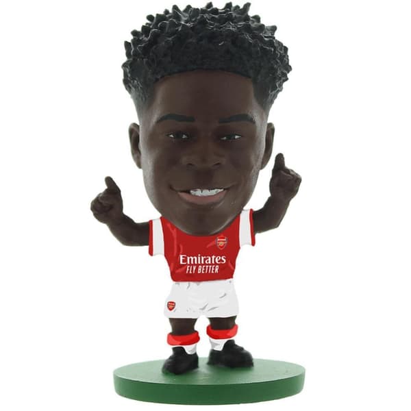 Arsenal FC Bukayo Saka SoccerStarz Football Figurine Multicoloured One Size