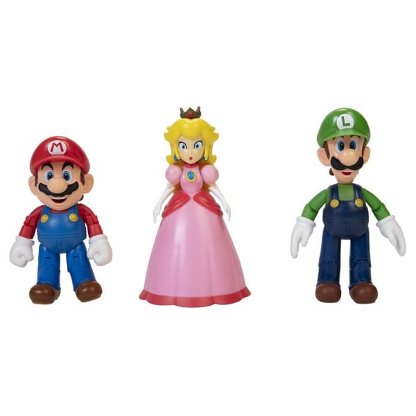 Super Mario Figurer 10 cm Mushroom Kingdom