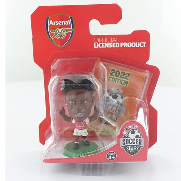 Arsenal FC Bukayo Saka SoccerStarz Football Figurine