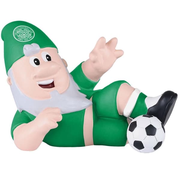 Celtic FC Sliding Tackle Garden Gnome Green/White One Size
