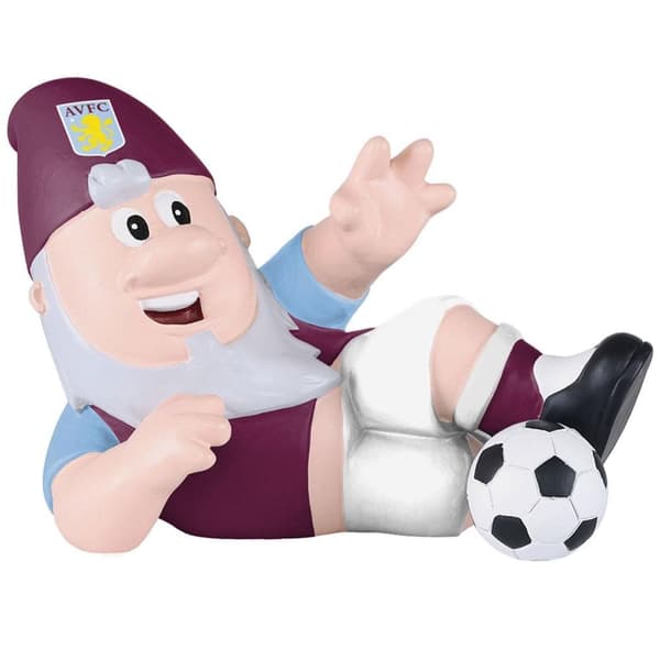 Aston Villa FC Sliding Tackle Garden Gnome