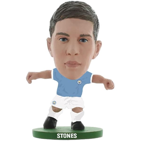 Manchester City FC John Stones SoccerStarz Football Figurine Sky Blue/White One Size