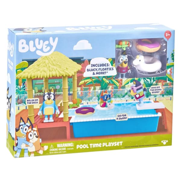 Bluey Pool Time Lekset