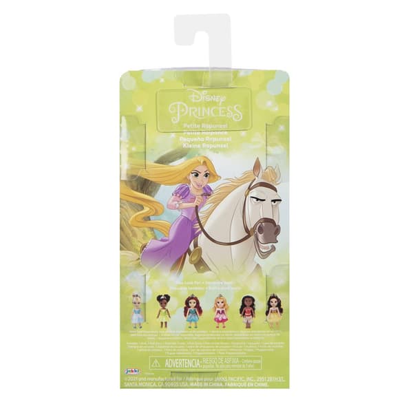 Rapunzel Dukke med Kam 15 cm Disney Princess