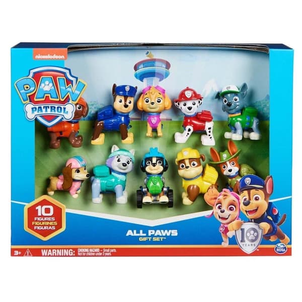 Paw Patrol Figurset 10-Pack