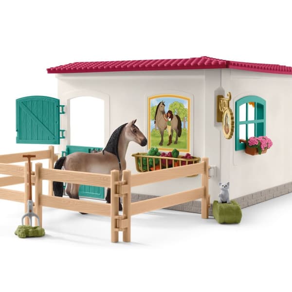 Schleich Horse Stall Utbyggnad Häst & Figur