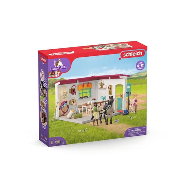 Schleich Horse Stall Utbyggnad Häst & Figur