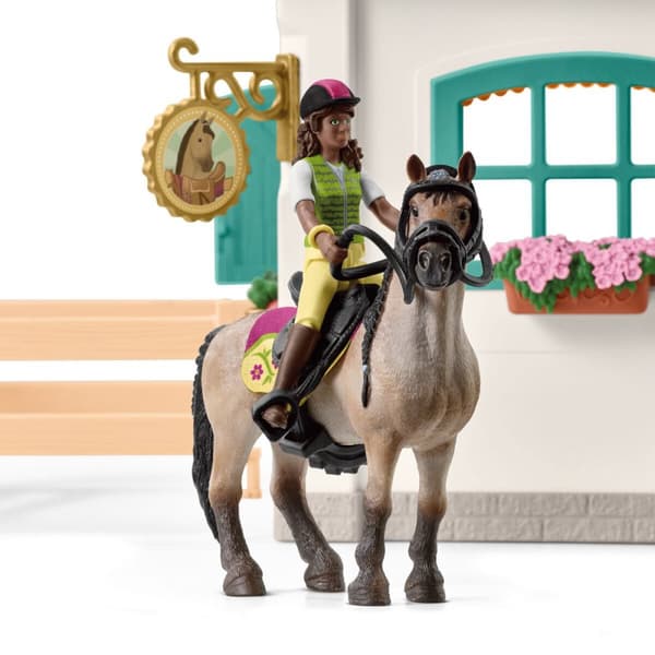 Schleich Horse Stall Utbyggnad Häst & Figur