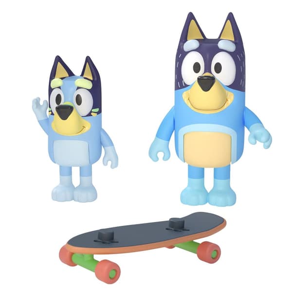 Bluey Figures 2-p Skateboarding