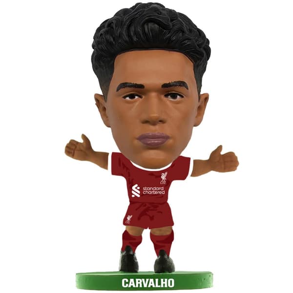 Liverpool FC Fabio Carvalho 2024 SoccerStarz Football Figurine Maroon/White/Green One Size