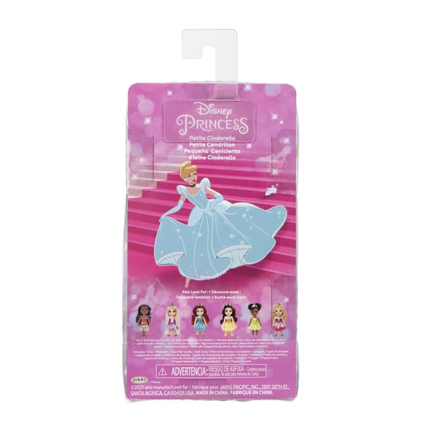 Askungen med Kam 15 cm Dinsey Princess