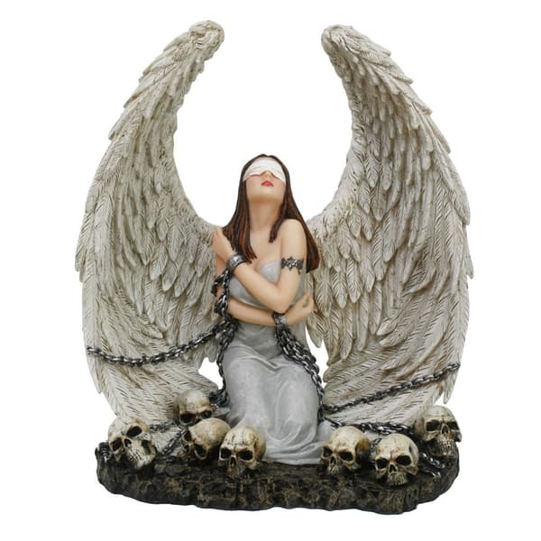 Spiral Direct Captive Spirit Angel Figurine White/Black One Size