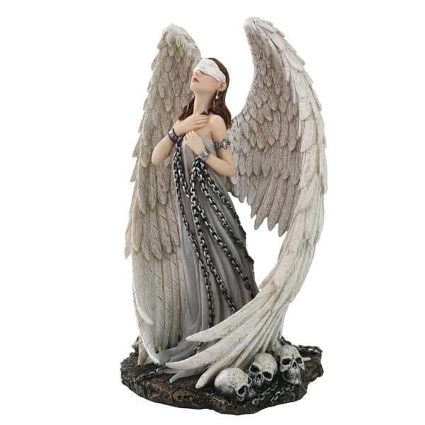 Spiral Direct Captive Angel Figurine White/Black One Size