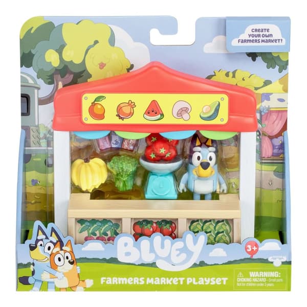 Bluey Farmers market Lekset