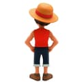 Miniatyrbilde 2 av 4: One Piece Live Action MiniX Monkey D. Luffy Character Figure