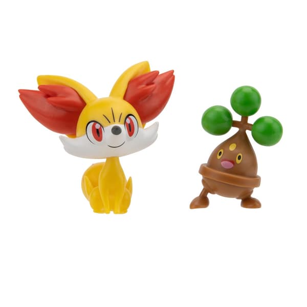 Pokemon Actionfigur 2-pack  Fennekin And Bonsly