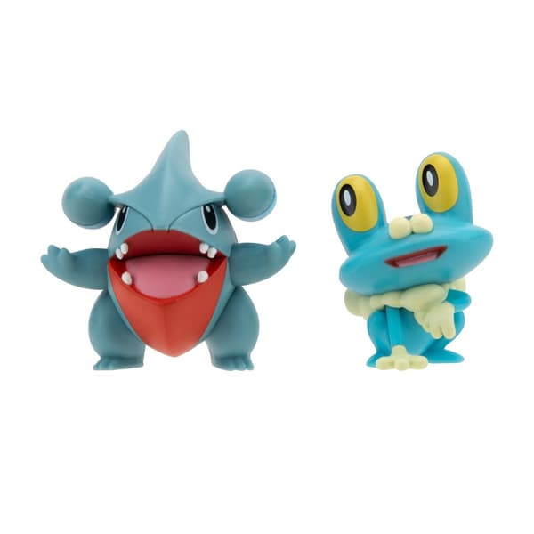 Pokémon Actionfigur 2-pakke Gible og Froakie