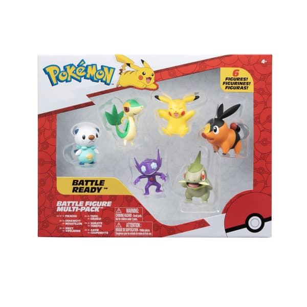 Pokemon Figurset 6-pack