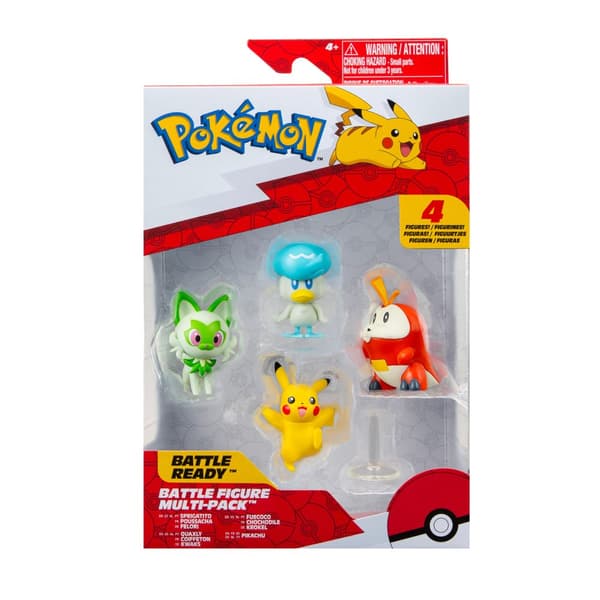 Pokemon Battle Figure Gen Ix 4-pack