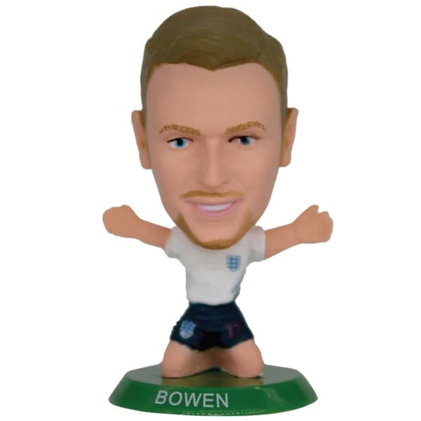 England FA Bowen SoccerStarz Football Figurine White/Dark Blue One Size