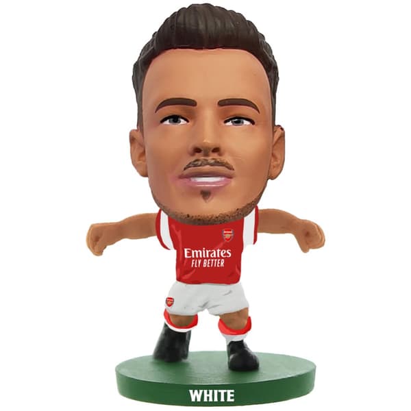 Arsenal FC Ben White SoccerStarz Football Figurine Red/White/Green One Size