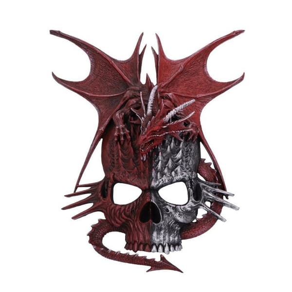 Spiral Direct Serpent Infection Resin Figurine Red/Black One Size